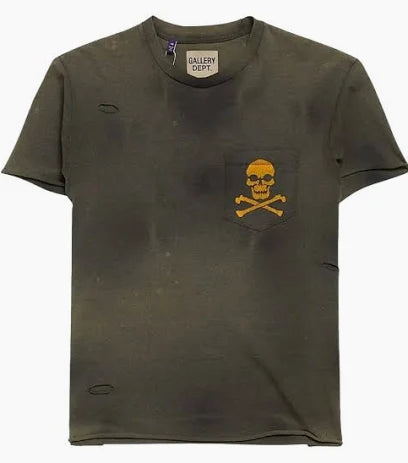 Gallery Dept Tee "Distressed Bones"