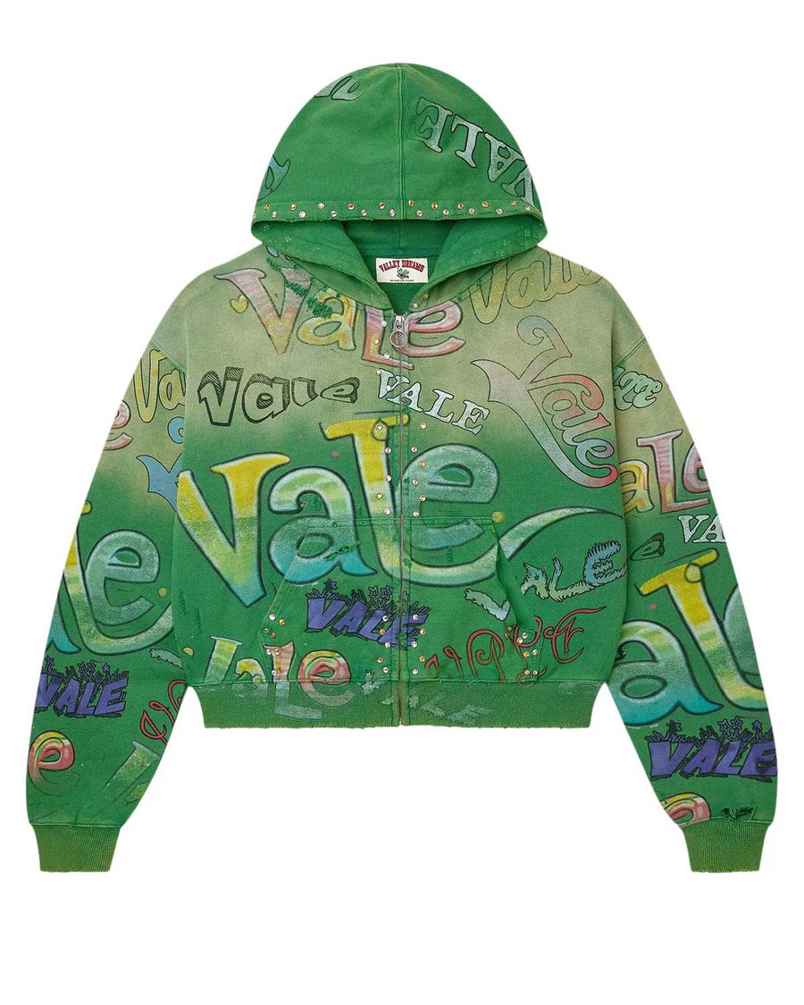 Vale Zip Up "Spearmint"