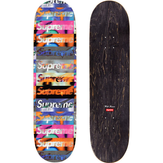 Supreme Distorted Logo Deck "Black"