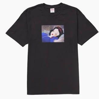 Supreme Snow White Tee "Black"