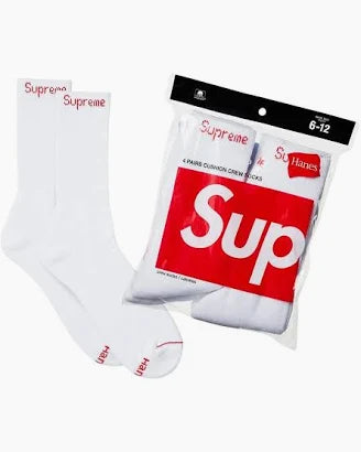 Supreme Socks "White"