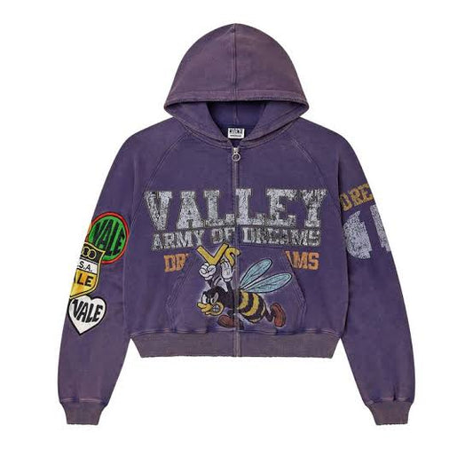 Valley Zip Up "Army Of Dreams"