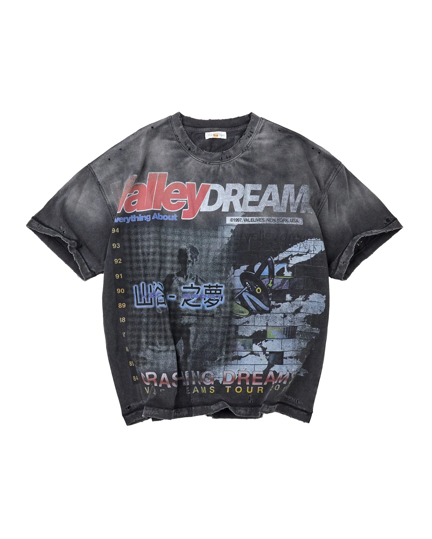Valley Tee "Dreamcrasher Black"